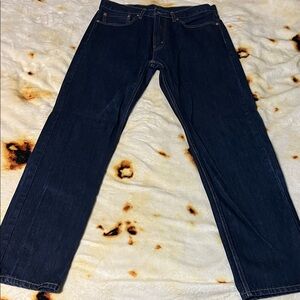 Levi's Dark Blue Straight Jeans